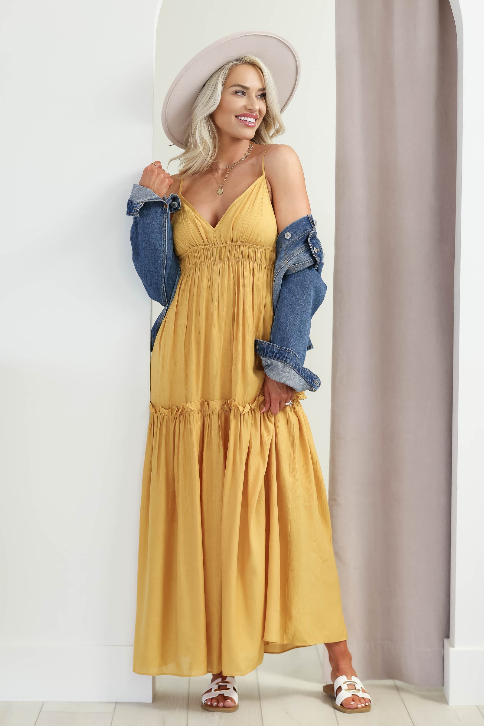 Cover Me In Sunshine Maxi Dress, Closet Candy,  2