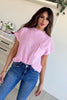 Fall Prep Mock Neck Sweater Top - Light Pink, Closet Candy Jessica Video