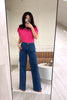 Brooke Flared Pin-Tuck Jeans, Bridgette fit video