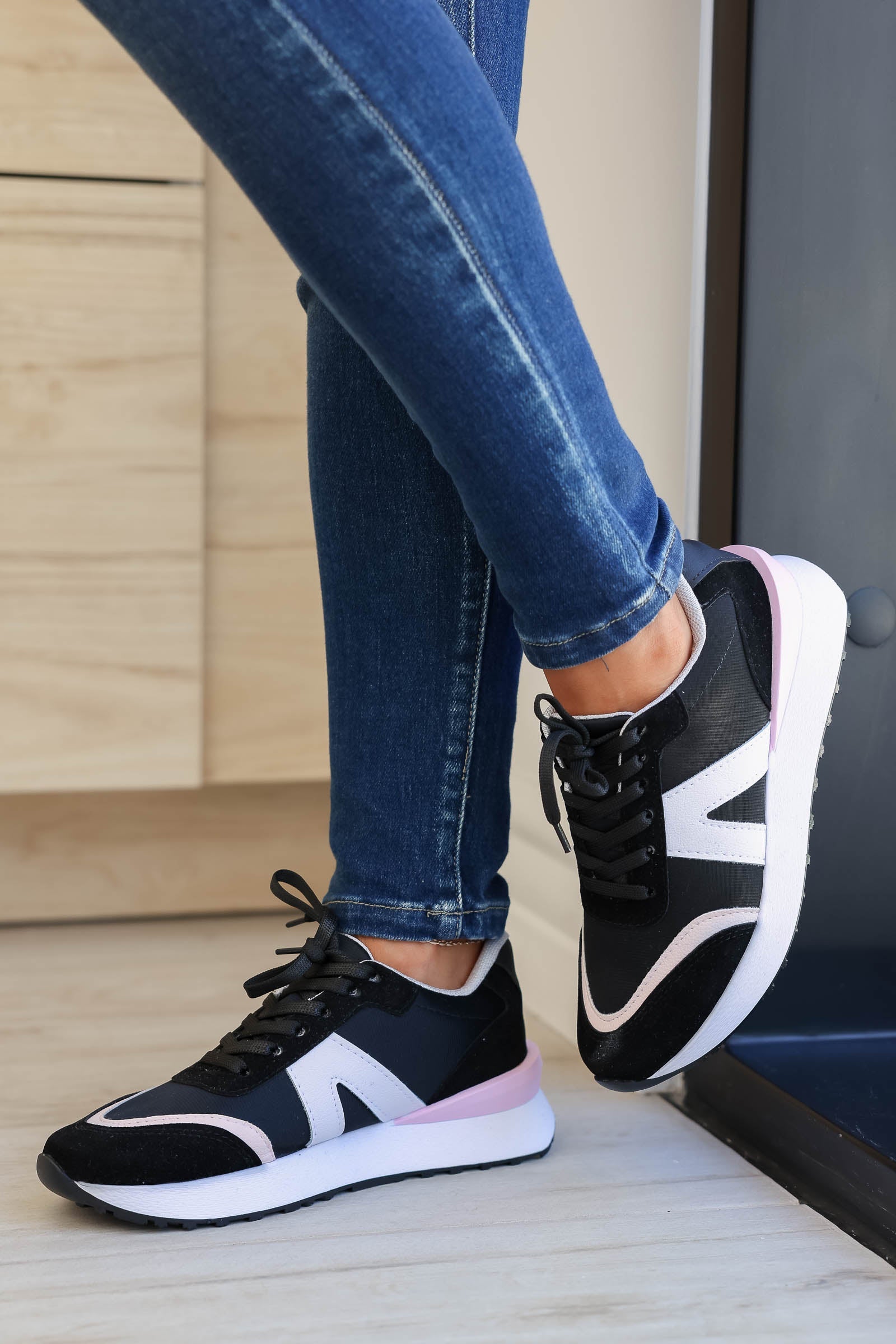 It Girl Sneakers - Black, Closet Candy, 1