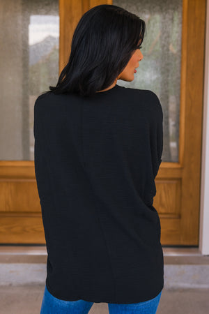 Windswept Wonder Blouse - Black, Closet Candy, 5