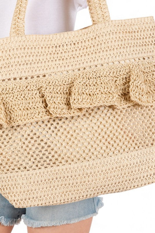 You Belong With Tote Bag, Ivory, Closet Candy, 1