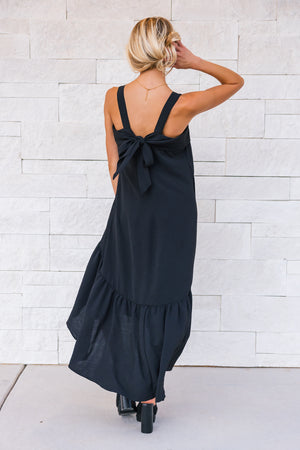 Midnight Hour Maxi, Black, Closet Candy, 7