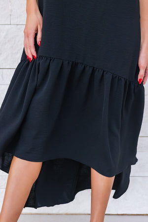Midnight Hour Maxi, Black, Closet Candy, 4