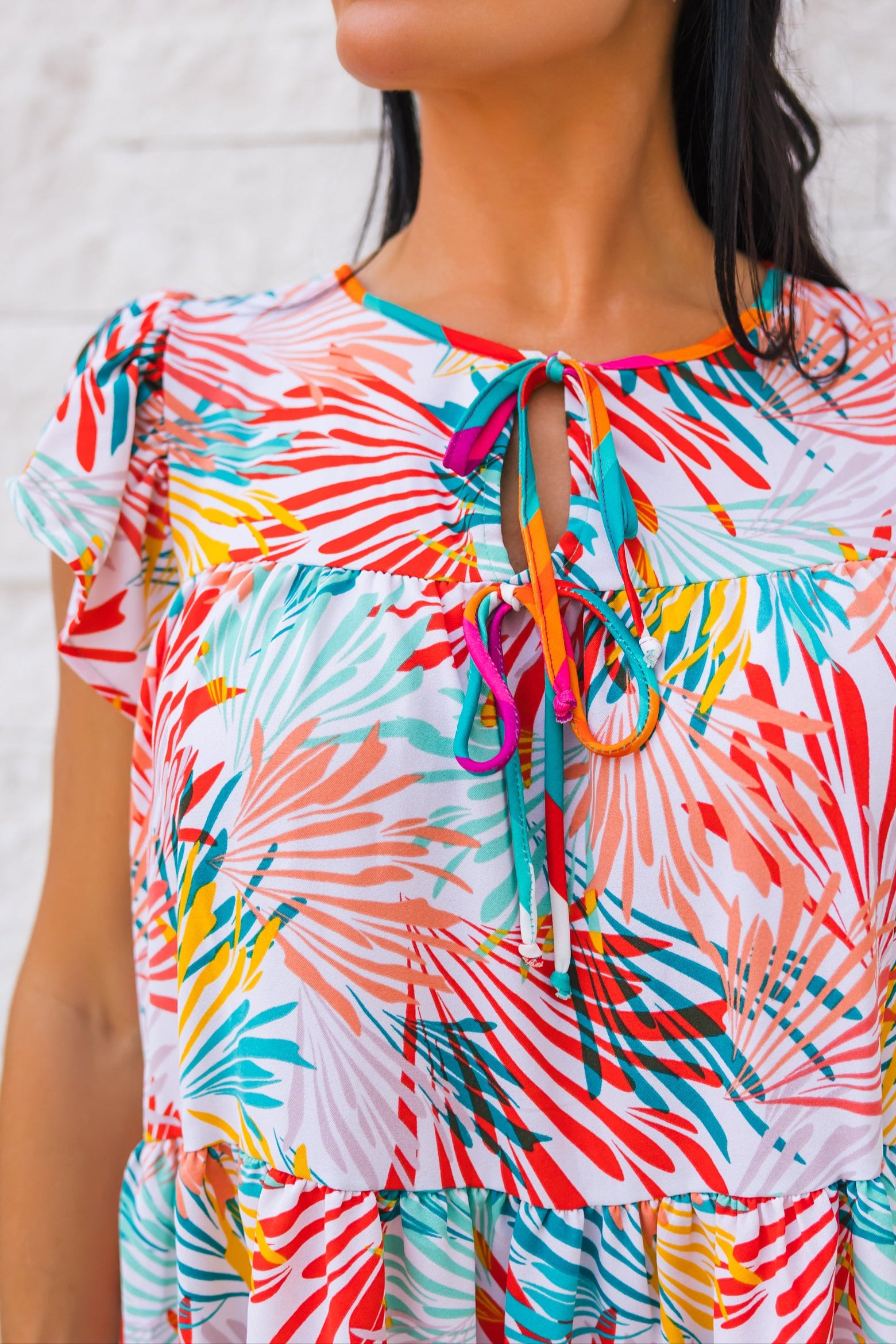The Daydream Tiered Dress, Multicolor, Closet Candy, 1