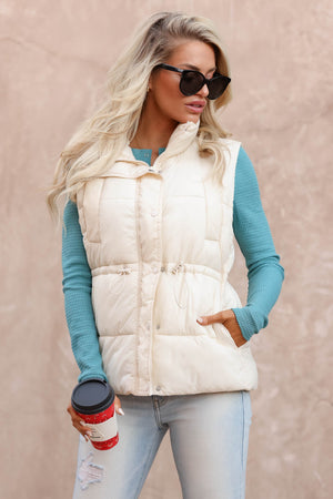 Had To Be There Vest - Cream, Closet Candy, 3