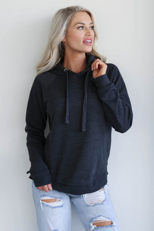 Cozy Town Population Me Hoodie - Charcoal, Closet Candy, 1