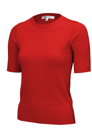 Prep In Your Step Knit Top - Red, Closet Candy 20