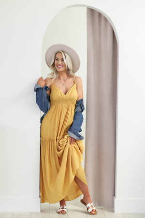 Cover Me In Sunshine Maxi Dress, Closet Candy, 6