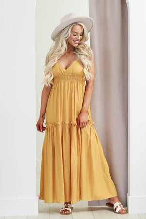 Cover Me In Sunshine Maxi Dress, Closet Candy,  4