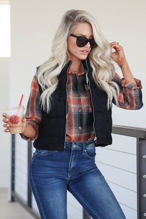 Heavily Invested Vest - Black, Closet Candy, 1
