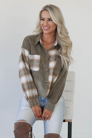 This Is Your Reminder Top - Olive, Closet Candy, 4