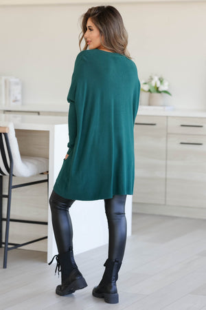 Lead The Way Solid Tunic - Hunter Green, Closet Candy, 4