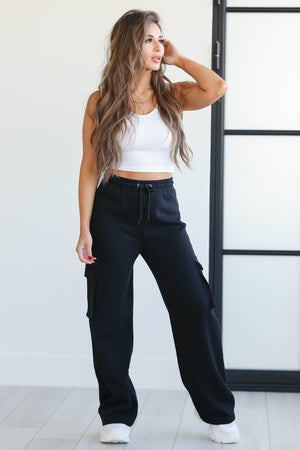 It's a Yes For Me Lounge Pants - Black, Closet Candy, 6