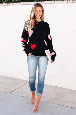 Bringing Back Love Sweater - Black, Closet Candy, 4