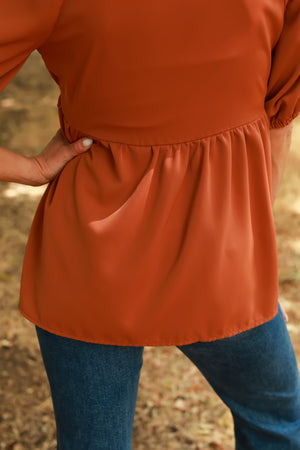 Made For You Ruffle Blouse, Closet Candy, 8