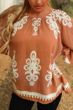 Aurora Edge Top, Mocha, Closet Candy, 2