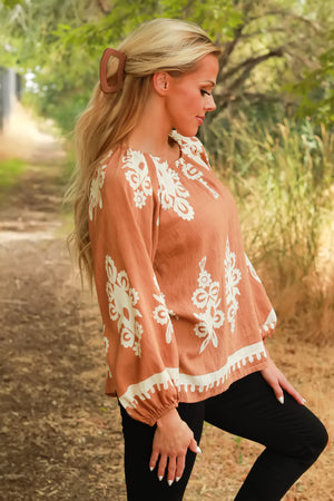 Aurora Edge Top, Mocha, Closet Candy,  6