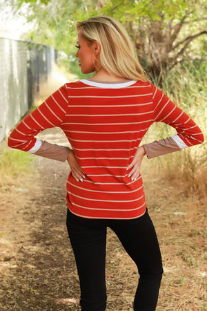 Pumpkin Spice Long Sleeve Tee, Closet Candy, 4