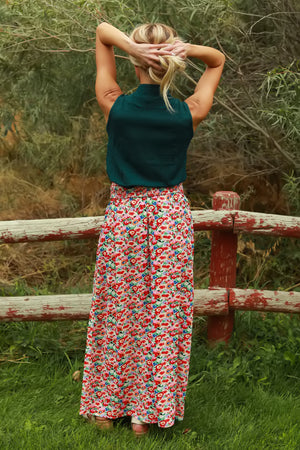 Be Home Soon Floral Maxi Skirt, Closet Candy, 6