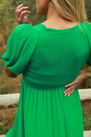 Catch a Cloud and Pin it Down Smocked Bodice Dress, Closet Candy, 7