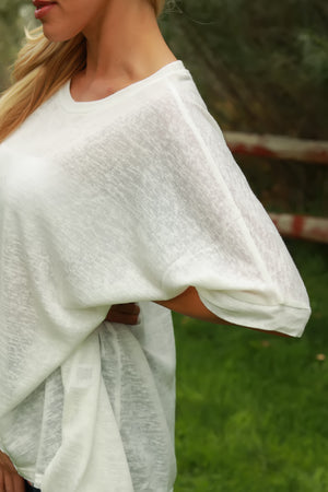 Flow Forward Tunic, White, Closet Candy, 7