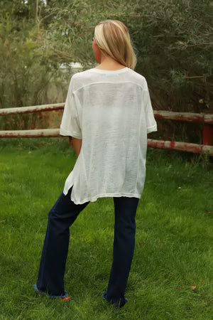 Flow Forward Tunic, White, Closet Candy, 9