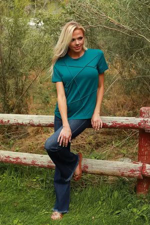 Time to Pivot Pleat Detail Top, Closet Candy, 4