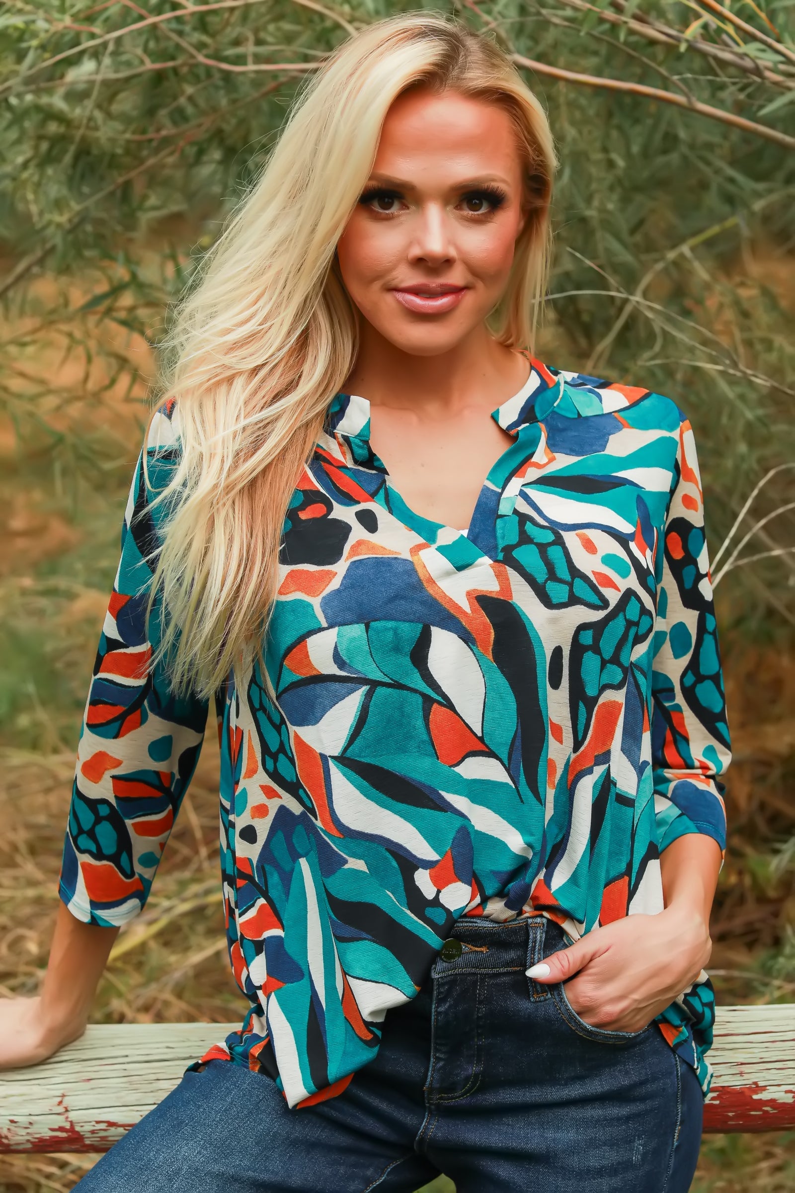 Creative Flow Tee, Multicolor, Closet Candy, 1