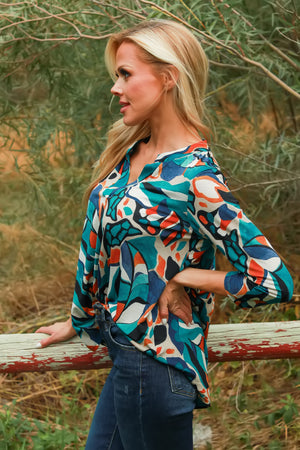 Creative Flow Tee, Multicolor, Closet Candy, 3
