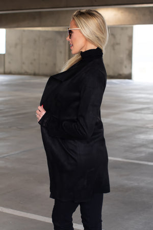 Grove Duster Jacket - Black, Closet Candy, 3