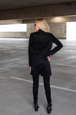 Grove Duster Jacket - Black, Closet Candy, 5