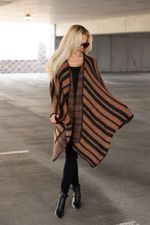 Can't Relate to Desperation Kimono - Brown, Closet Candy, 3