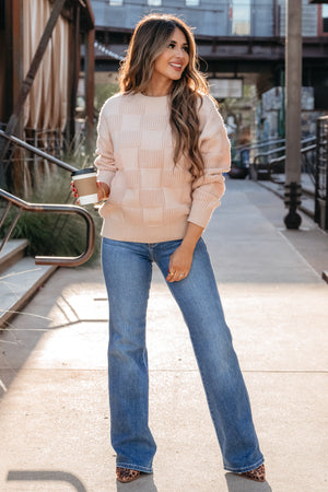 Got New Rules Sweater - Khaki, Closet Candy, 5