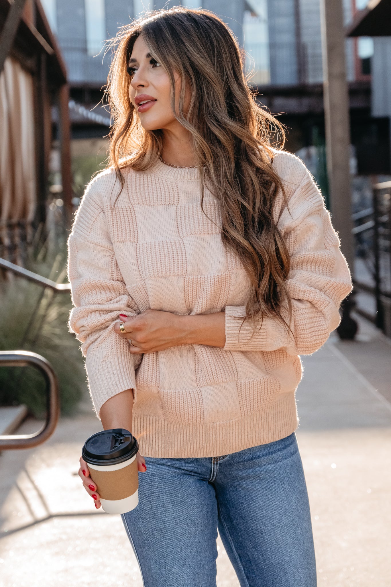 Got New Rules Sweater - Khaki, Closet Candy, 1