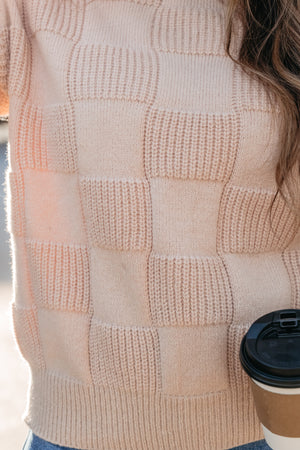Got New Rules Sweater - Khaki, Closet Candy, 7