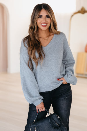 CBRAND When I'm Around You Sweater - Grey, Closet Candy, 4