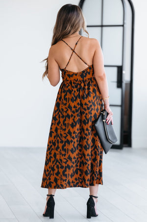 We Still Have Fun Maxi Dress - Leopard, Closet Candy, 2