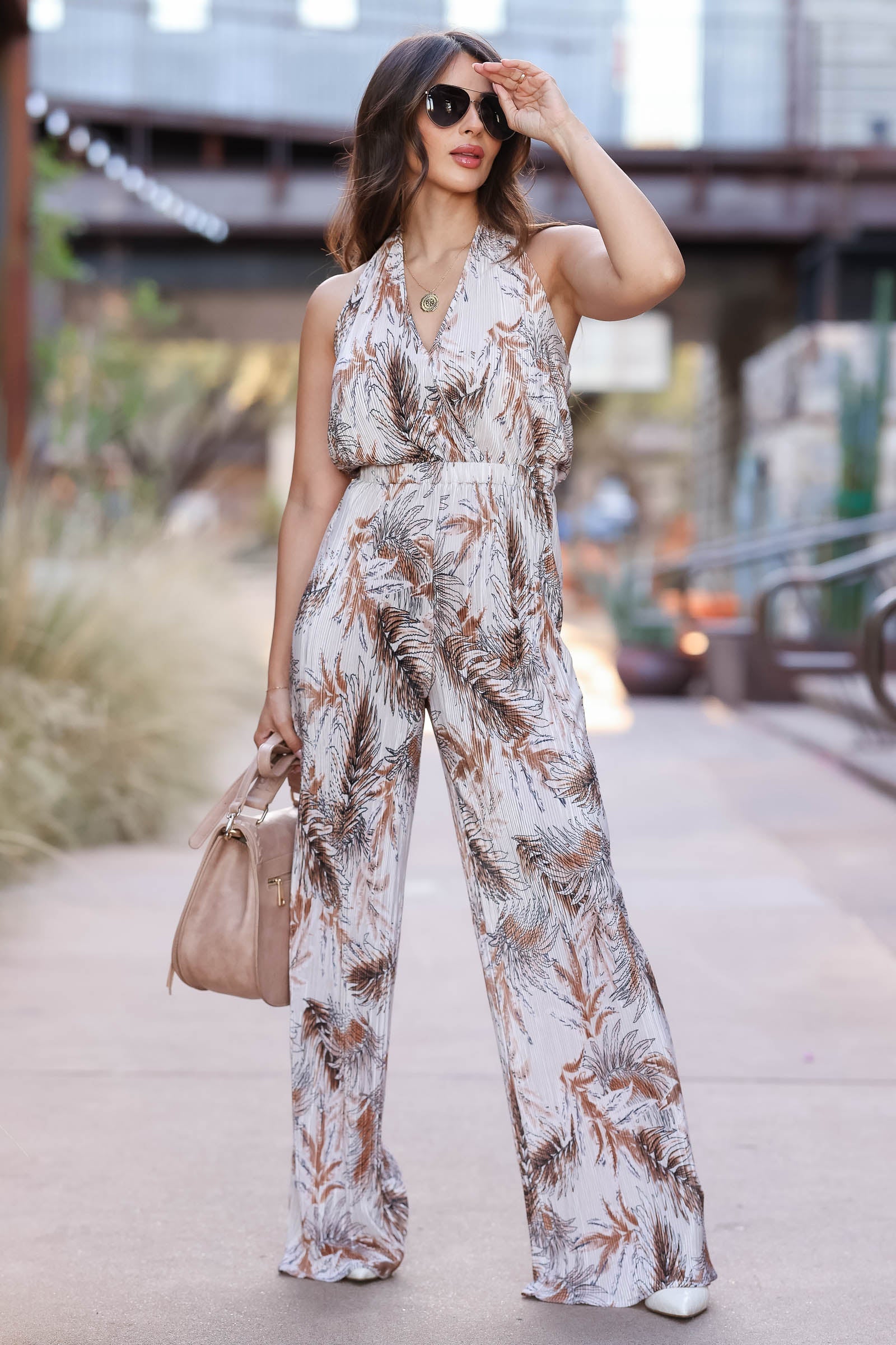 Still Got It Jumpsuit - Taupe, Closet Candy, 1