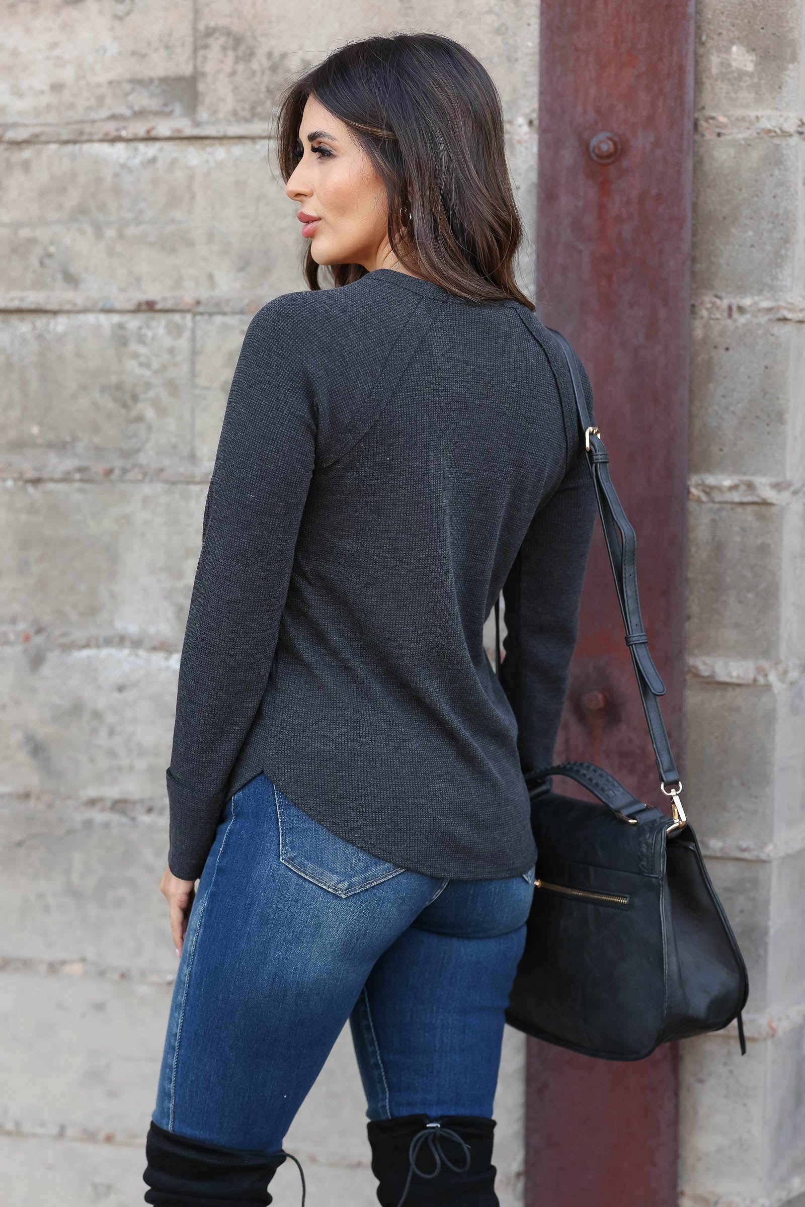 When It Matters Top - Black, Closet Candy, 1