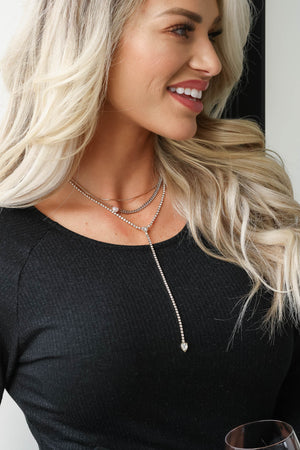 One More Time Layered Necklace - Gold, Closet Candy, 1