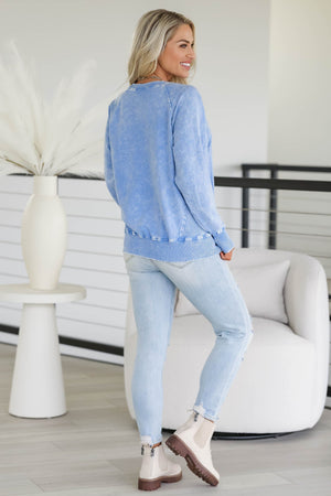 A Million Reasons Pullover - Sky Blue, Closet Candy, 3