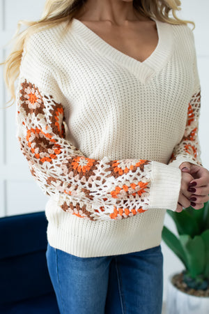 Don't Wanna Miss Out On Holiday Sweater - Oatmeal, Closet Candy, 1