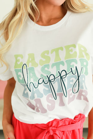 Pastel Bliss Easter Graphic Tee, Closet Candy, 2