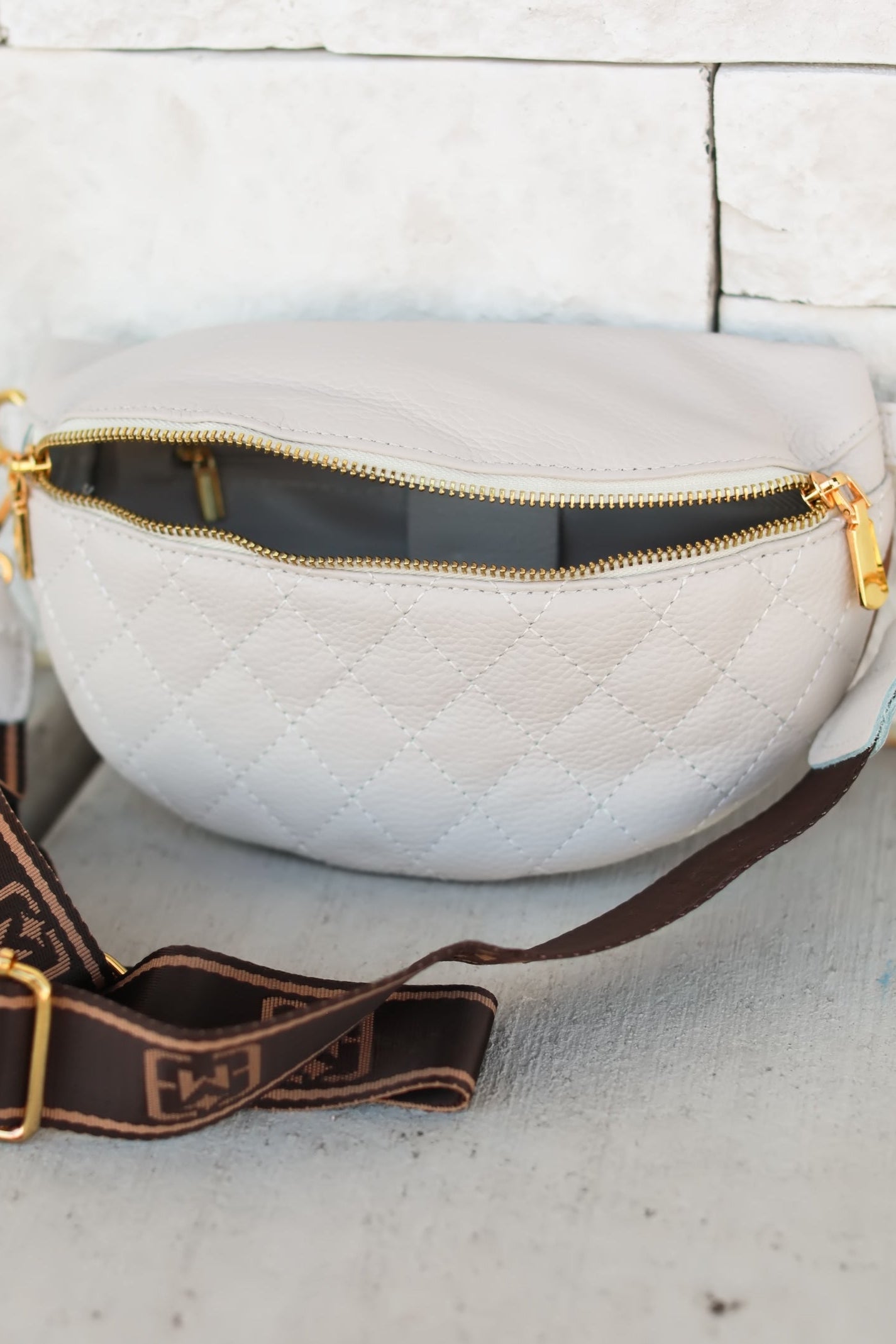 Take Me Anywhere Sling Bag, Bone, Closet Candy, 1