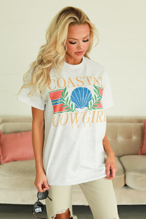 Seaside Wrangler Oversized Graphic Tee, Closet Candy, 6