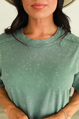 Effortless Grace Midi Dress -  Sage, Closet Candy, 2