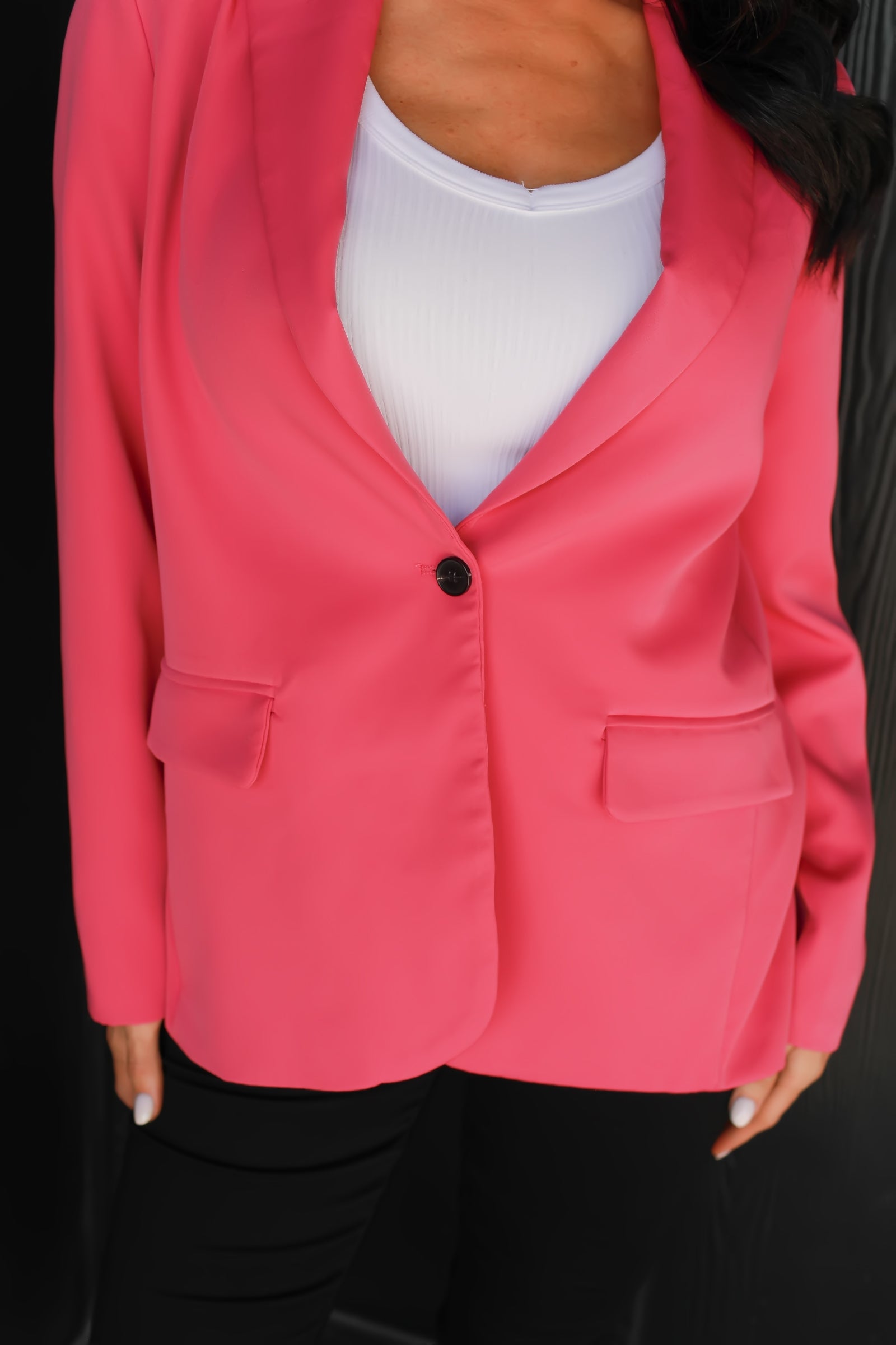 That’s the Way Love Goes Blazer - Magenta, Closet Candy, 1