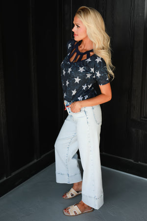 Freedom Feels Like This Top - Dk. Navy, Closet Candy, 4