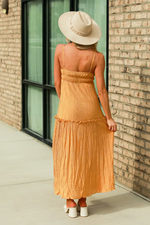 Saffron Soul Maxi Dress - Yellow, Closet Candy, 5
